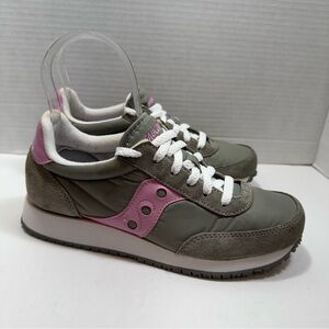 Saucony Women's  Logan MV Shoes Sneakers, Pink/Gray, Style 1706-7, US Size 7